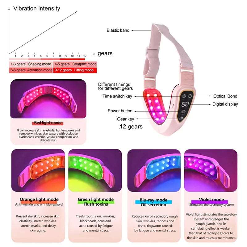 FACE FAT AND DOUBLE CHIN REMOVER (RE-CHARGEABLE)